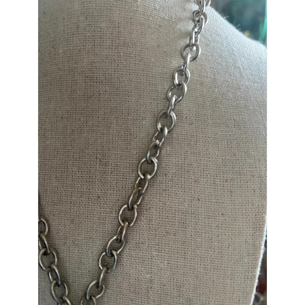 Greek Bubble Charm Chain Necklace from Occasionally Made — 18”